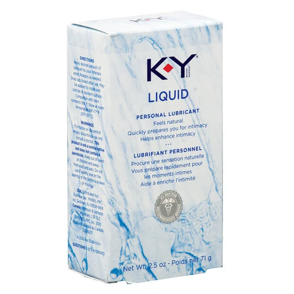 K-Y Natural Feeling Liquid - 2.4 oz