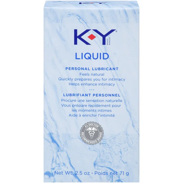 KY Natural Feeling Liquid Lubricant - 2.5 Oz