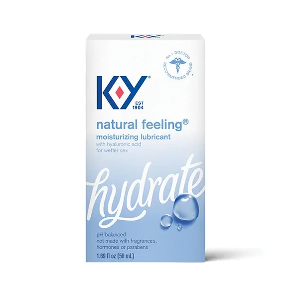 K-Y Natural Feeling w/Hyaluronic Acid – 1.69 oz