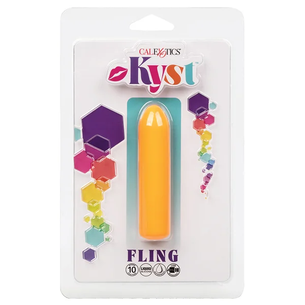 Kyst Fling Mini Massager - Orange