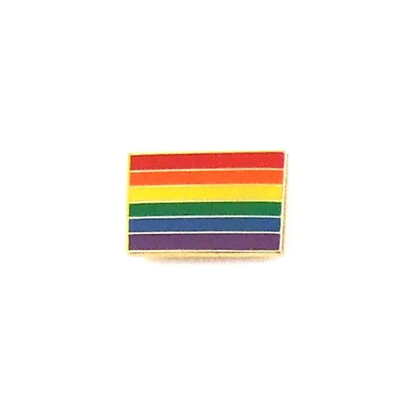 LAPEL PIN RAINBOW FLAG