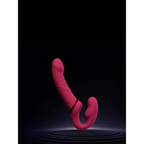 Lapis App - Controlled Vibrating Strapless Strapon