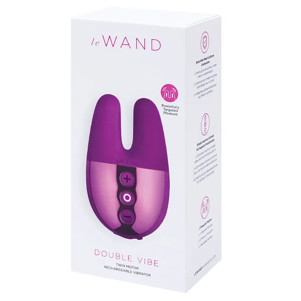 Le Wand Double Vibe - Dark Cherry
