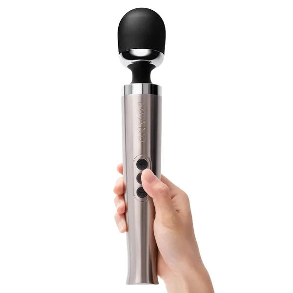 Le Wand Luxury Die Cast Metal Rechargeable Vibrating Massager