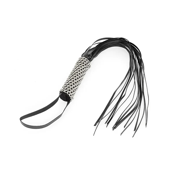 Leather and Chain Whip
