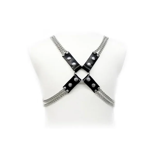 LEATHER BODY - CHAIN HARNESS