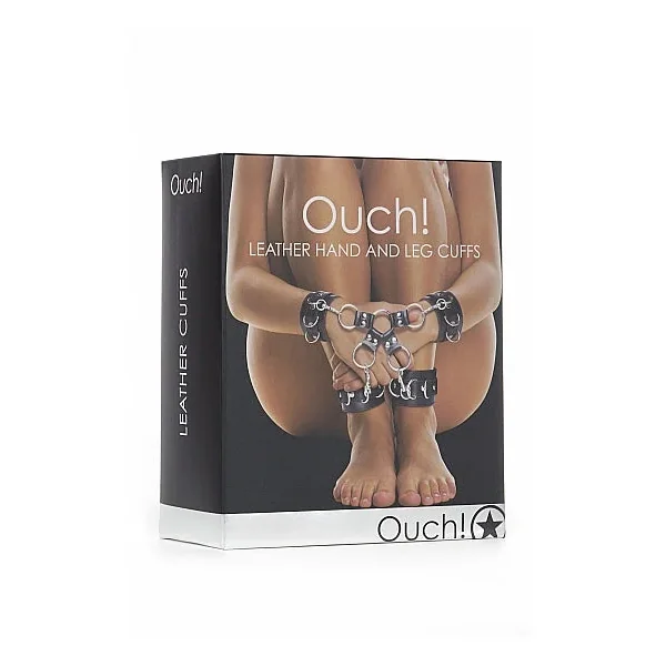 Leather Hand and Legcuffs