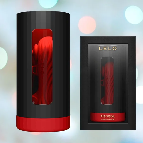 LELO F1S V3 XL Male Masturbator - Red