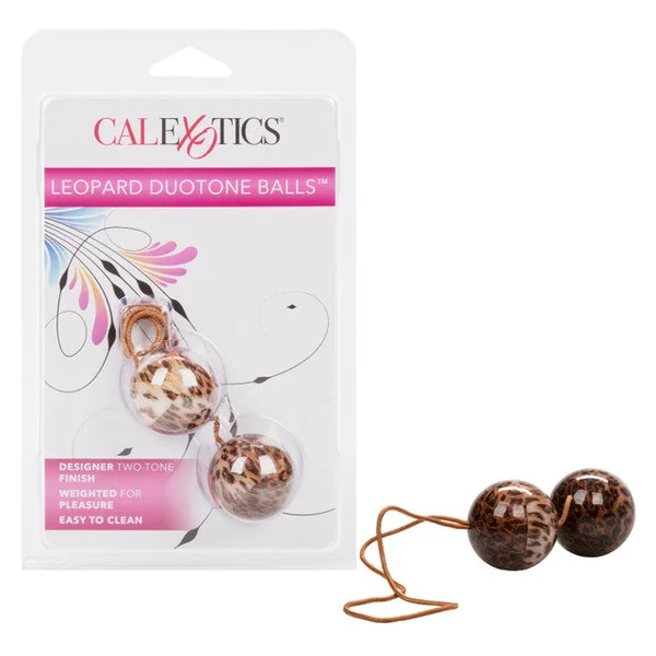 Leopard Duotone Kegel Balls by Cal Exotics