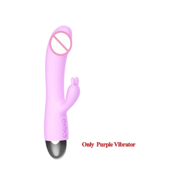 LETEN Rabbit Vibrator G-Spot Clitoris Super Soft Massager Stimulator