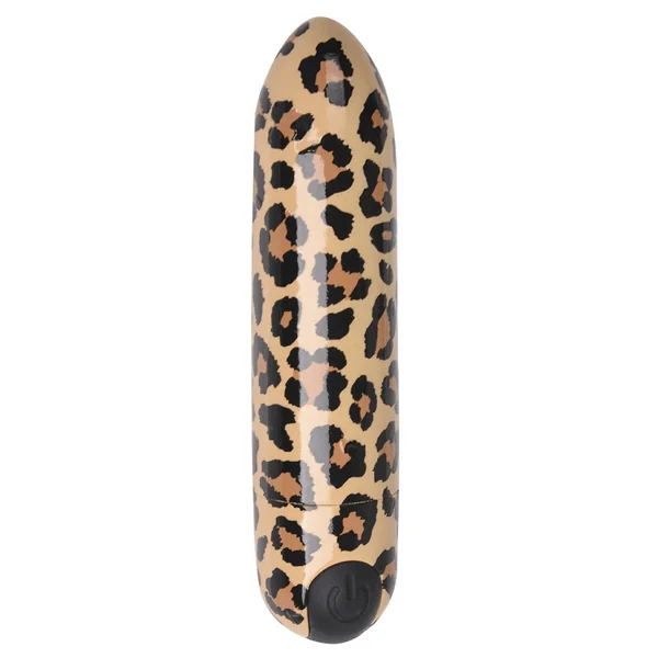 Leto Nymph Super Power Leopard Print Bullet Vibrator