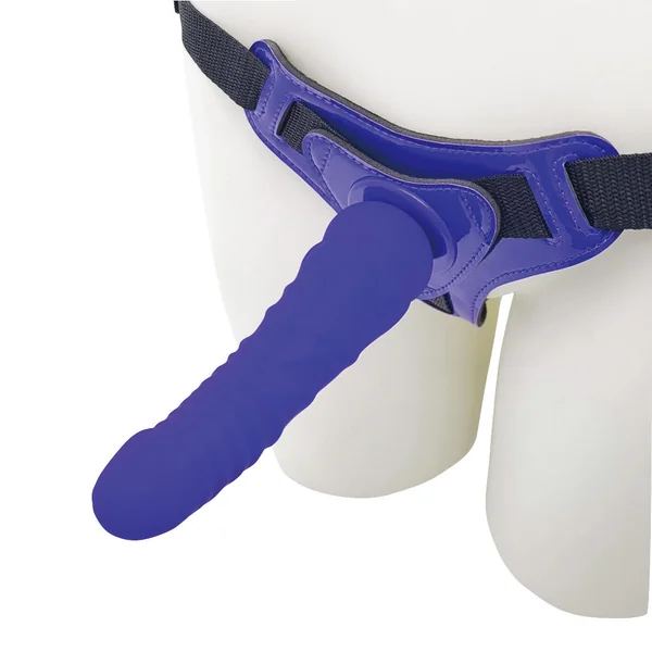 Leto Strap-On Harness & Screw-On 6" Dildo Set