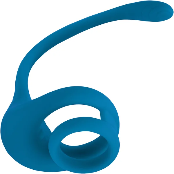 LEVELZ Dual Motor Silicone Cock Ring with Prostate Stimulator