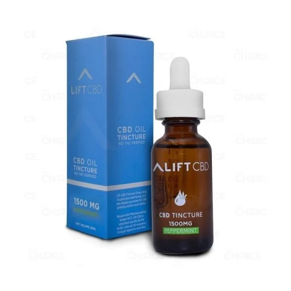 Lift CBD Tincture Broad Spectrum 1500MG Peppermint