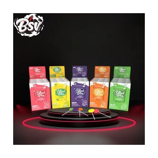 Lifted Lollies Pineapple 25ct/Box 30mg Each Cherry