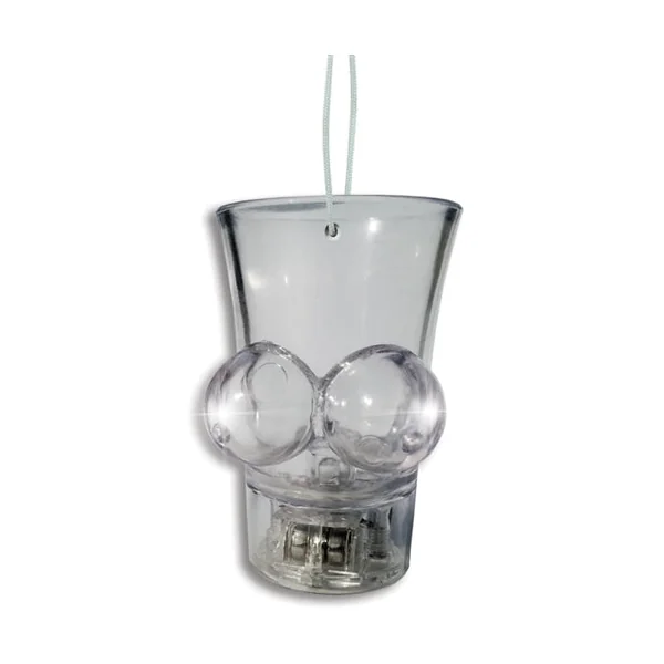Light Boobie Shot Glass
