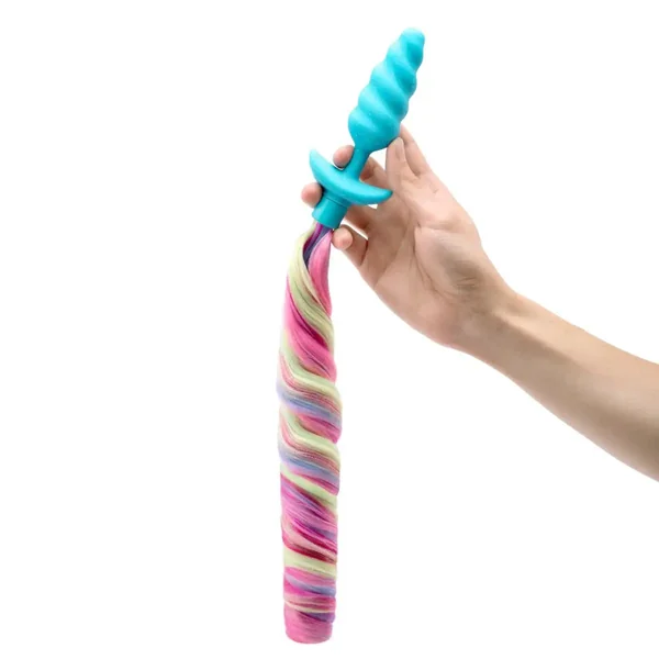 Limited Edition Unicorn Tail Vibrating Butt Plug
