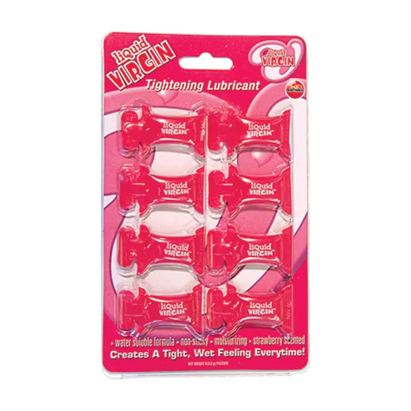 Liquid Virgin Pillow Packs Blister Card - 8 Piece
