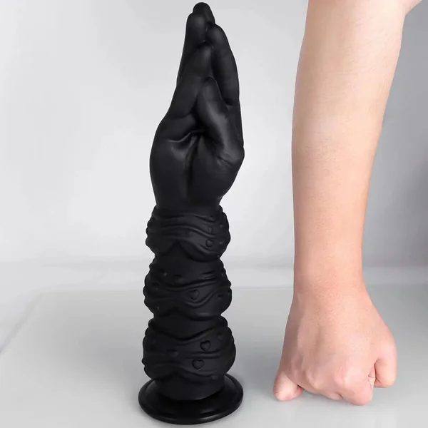 Long Giant Dildo Anal Plug - Hand Arm Silicone Anal Dilator Butt Plug G Spot Prostate Milking