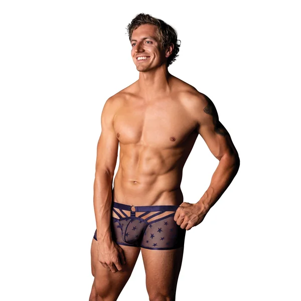 Love Star Short w/Ring - Purple MD