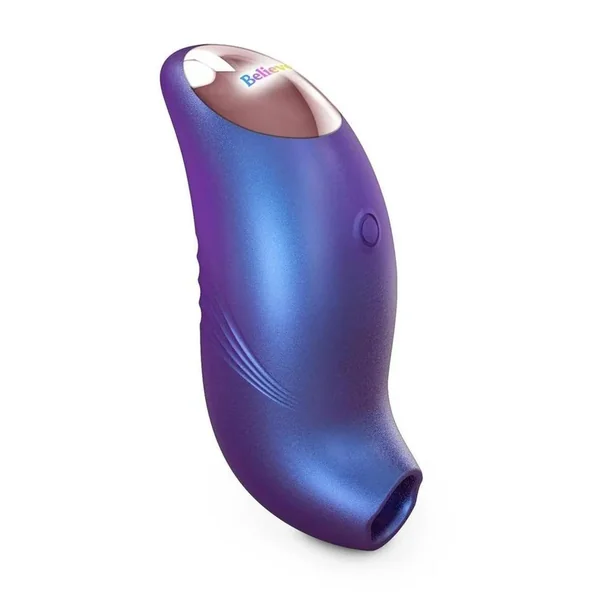 Love to Love Believer Rechargeable Silicone Clitoral Stimulator – Iridescent Night Blue