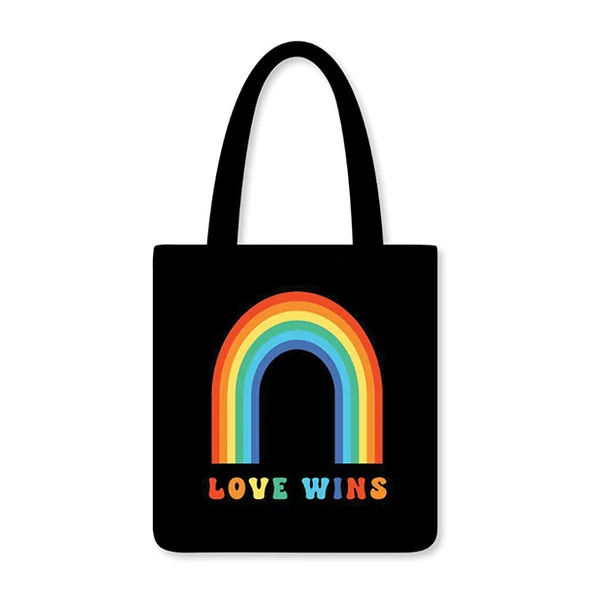 Love Wins Reusable Tote - Multi Color