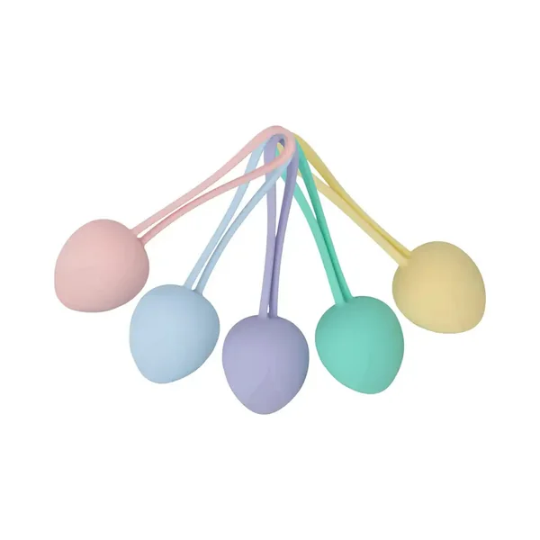 LoveLine PelviFit Berry 5 Weight Kegel Kit