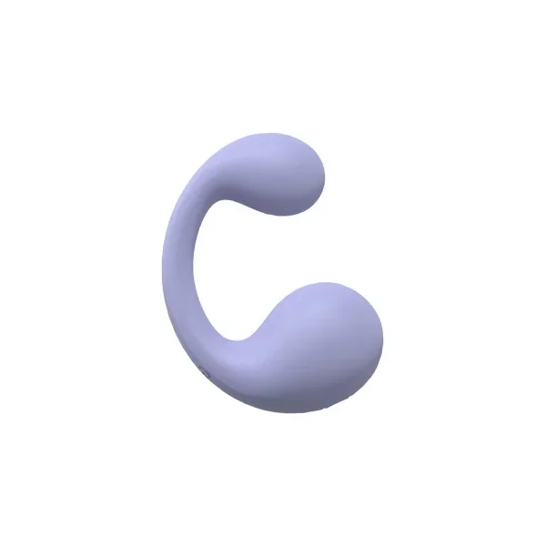 LoveLine Playful 10 Speed Dual Motor Sealed Silicone Rechargeable Submersible Vibe, Lavender