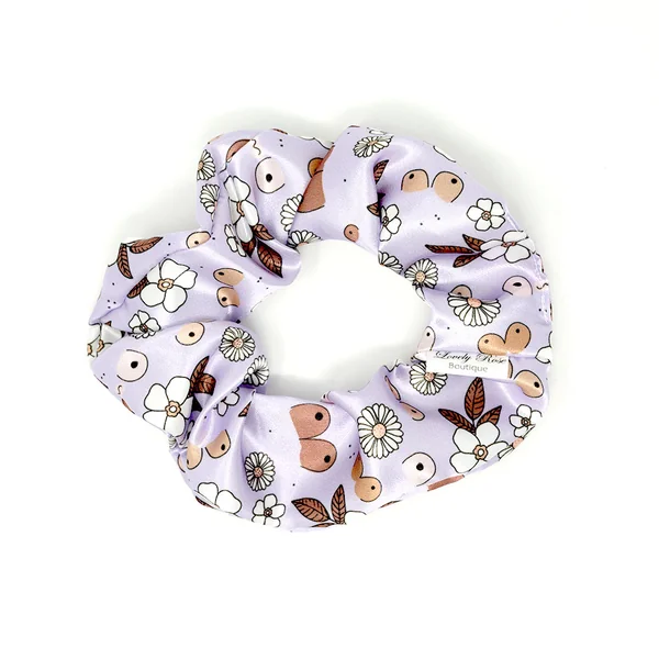 Lovely Rose Boutique – Boobs Floral Scrunchie