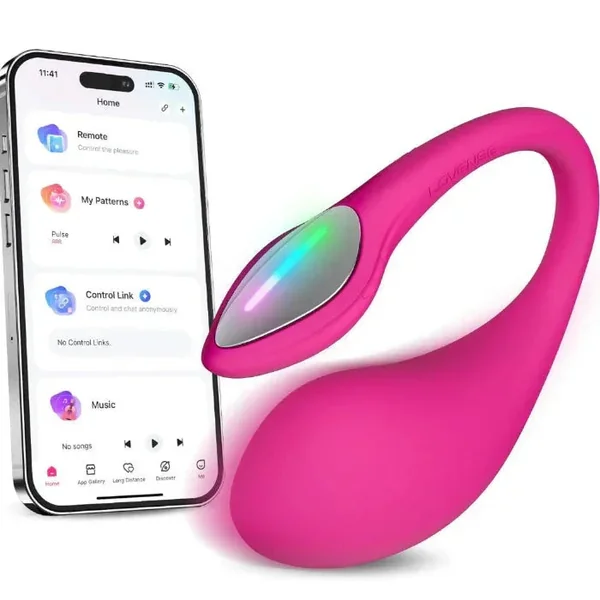 Lovense Lush 4 Bluetooth Remote Controlled G-Spot Vibrator