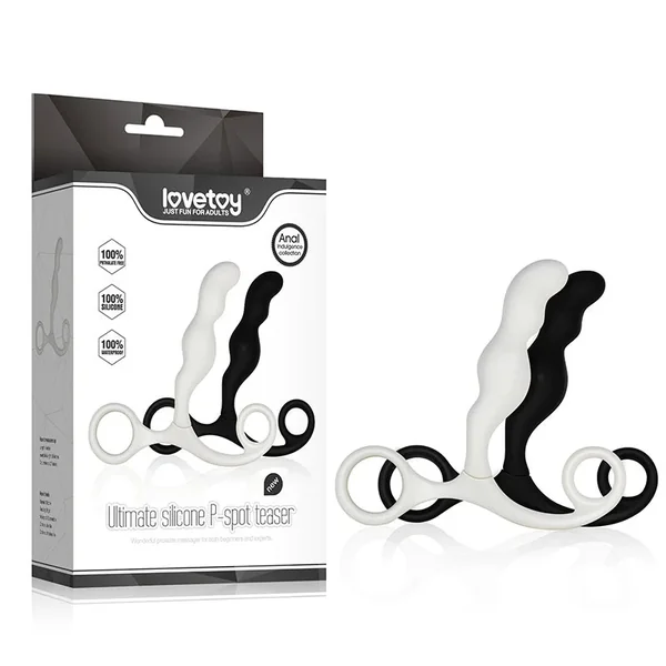 Lovetoy Ultimate Silicone P-spot Teaser Black
