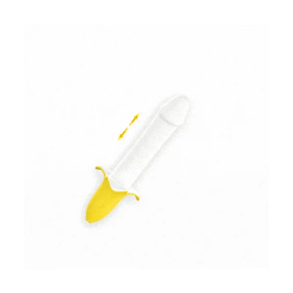 Lurevibe - 8-Speed Adjustable Banana Vibrating Wand