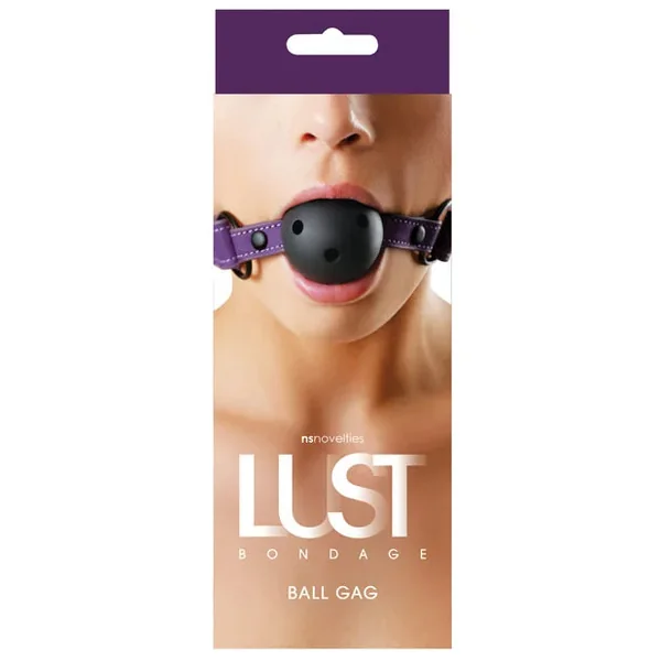 Lust Bondage Ball Gag – Purple