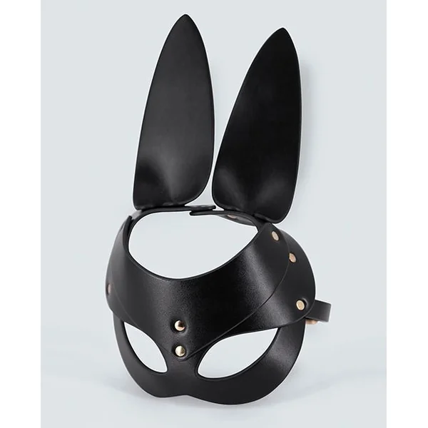 Lust PU Leather Bunny Mask