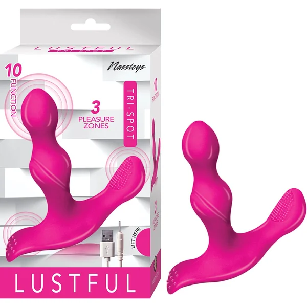 LUSTFUL TRI-SPOT PINK