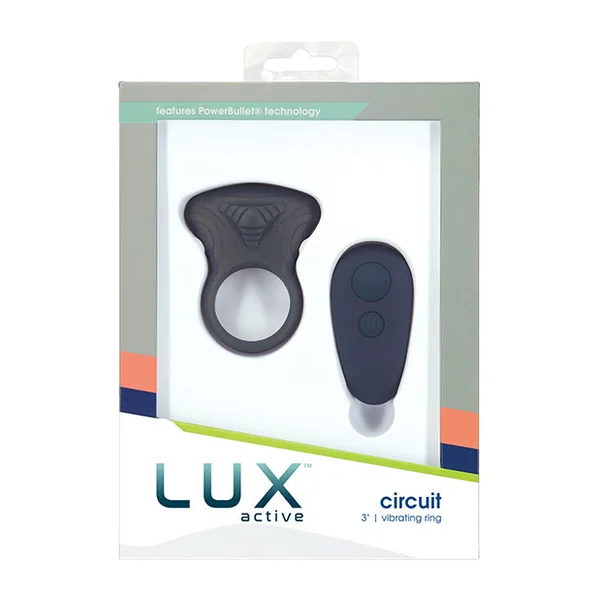 Lux Active Circuit Vibrating Ring - Dark Blue