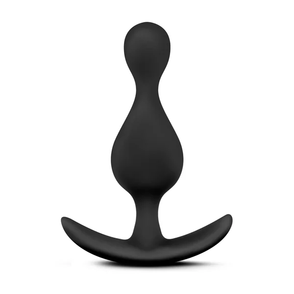 LUXE EXPLORE BLACK ANAL PLUG