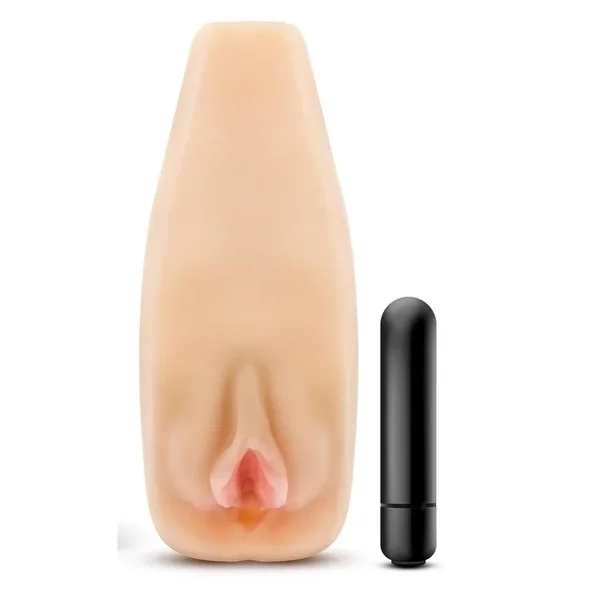 M Elite Soft and Wet Natasha Realstic Vagina Masturbator – Vanilla