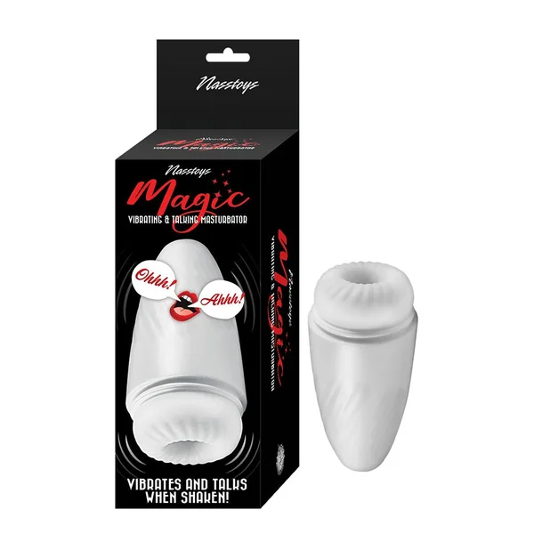 Magic Vibrating & Talking Masturbator by NassToys