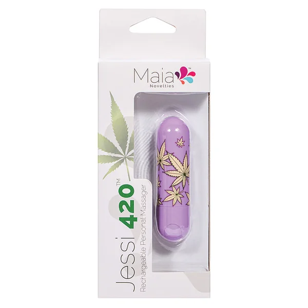 Maia JESSI 420 Rechargeable Super Charged Mini Bullet - Violet