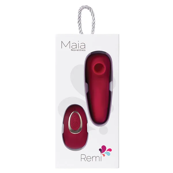 Maia REMI 15-Function Rechargeable Remote Control Suction Panty Vibe