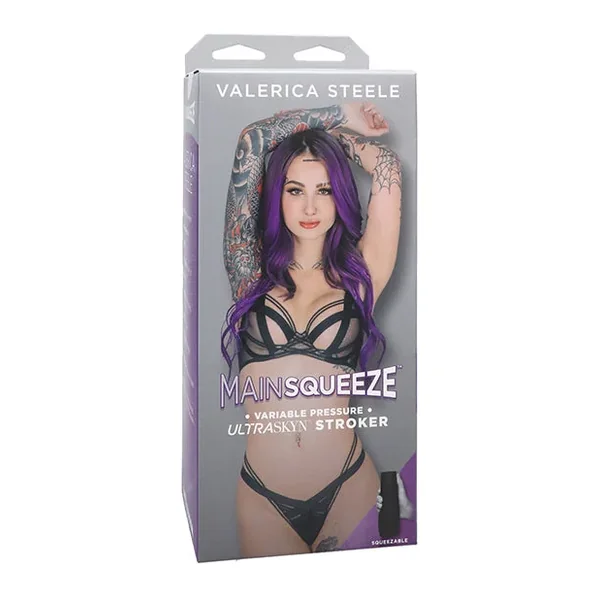 Main Squeeze ULTRASKYN Pussy Stroker – Valerica Steele, Vanilla