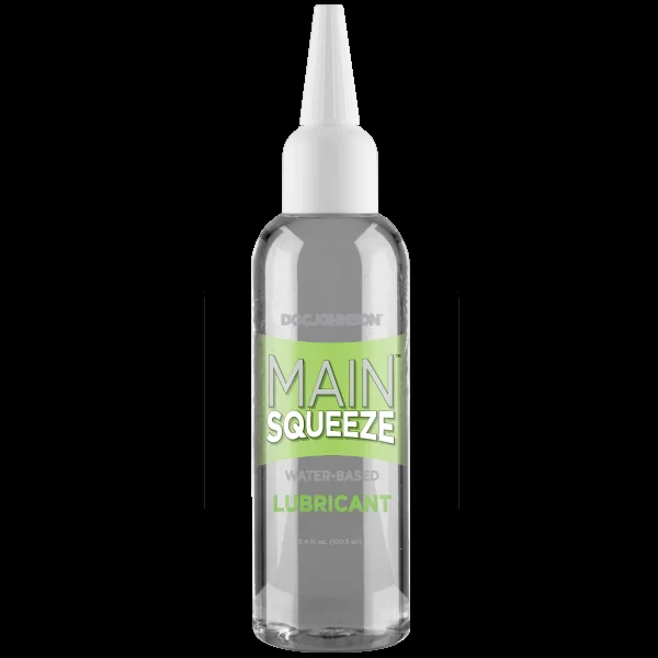 MAIN SQUEEZE WATER BASED LUBRICANT 3.4 OZ