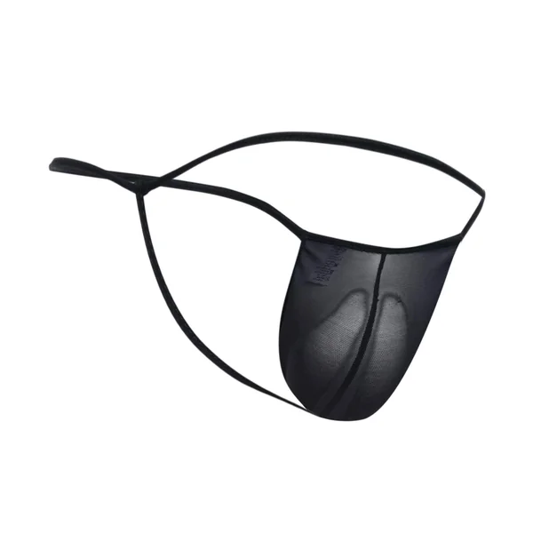 MALE BASICS MOB TULLE T-THONG BLACK S/M