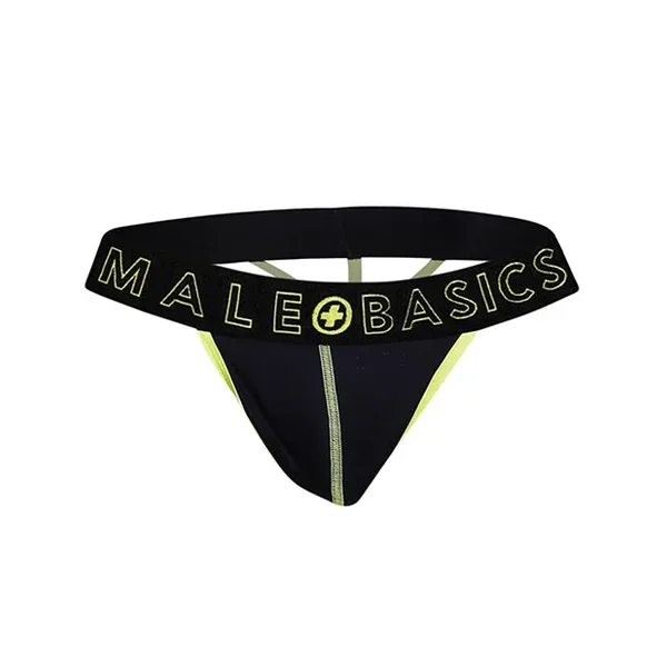 Male Basics Neon Thong Yellow MD