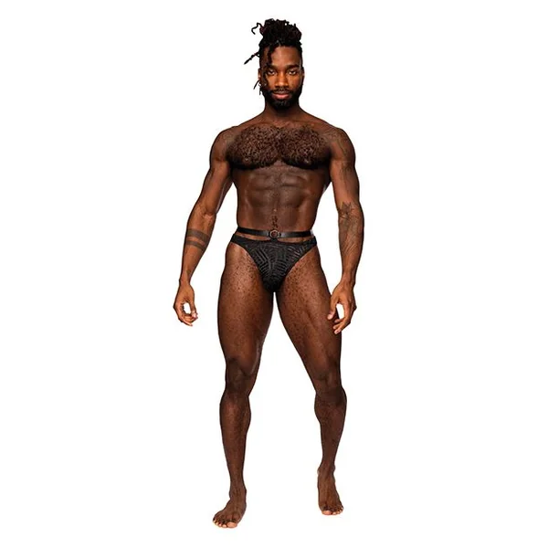 Male Power Rude Awakening Mesh Strap Thong