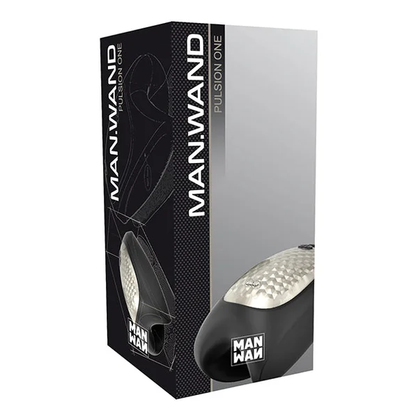 Man Wand Heat And Vibration Pulsion - Black