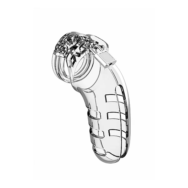 MANCAGE CHASTITY 5.5IN TRANSPARENT MODEL 6