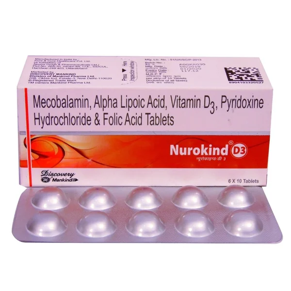 MANKIND PHARMA NUROKIND D3 TABLET (10 Tablets)