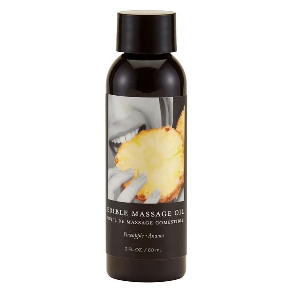 MASSAGE OIL EDIBLE PINEAPPLE 2OZ